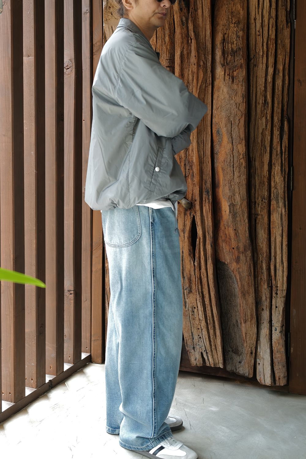 SEQUEL  COACH JACKET / GRAY