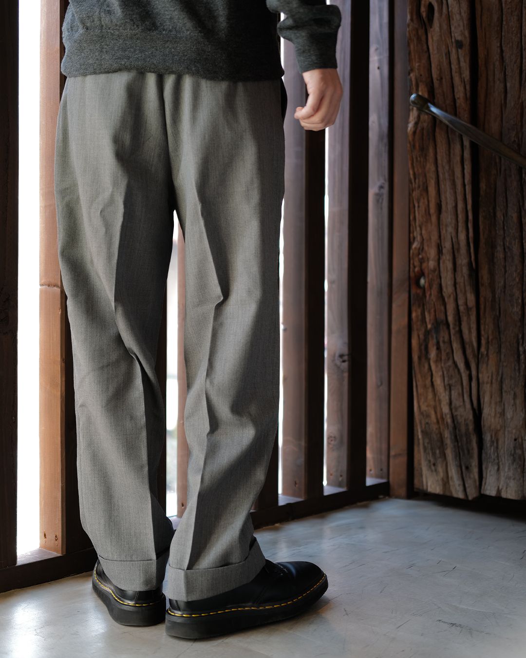 CHINOPANTS(TYPE-C) GRAY