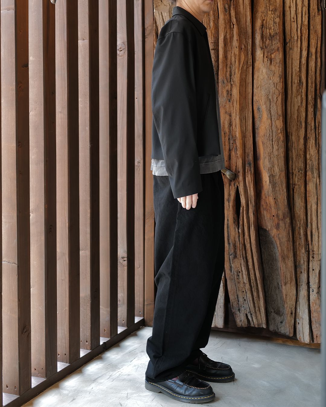 MINEDENIM - Denim Wide Work Tapered TRS | River
