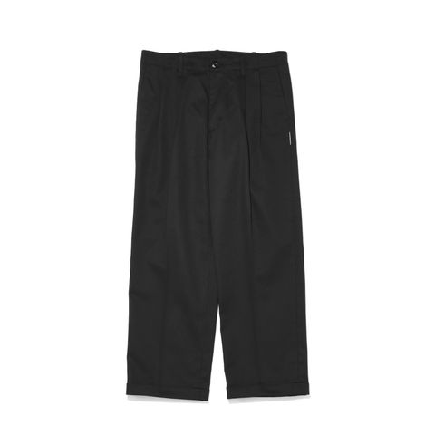 【Last1点 S】 SQ-25SS-PT-01 CHINO PANTS (TYPE-C) BLACK