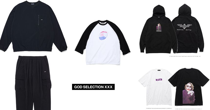 GOD SELECTION XXX - GX-A25-DNHD-01 HOODIE BLACK | River GOD SELECTION XXX - GX-A25-DNHD-01 HOODIE BLACK | River