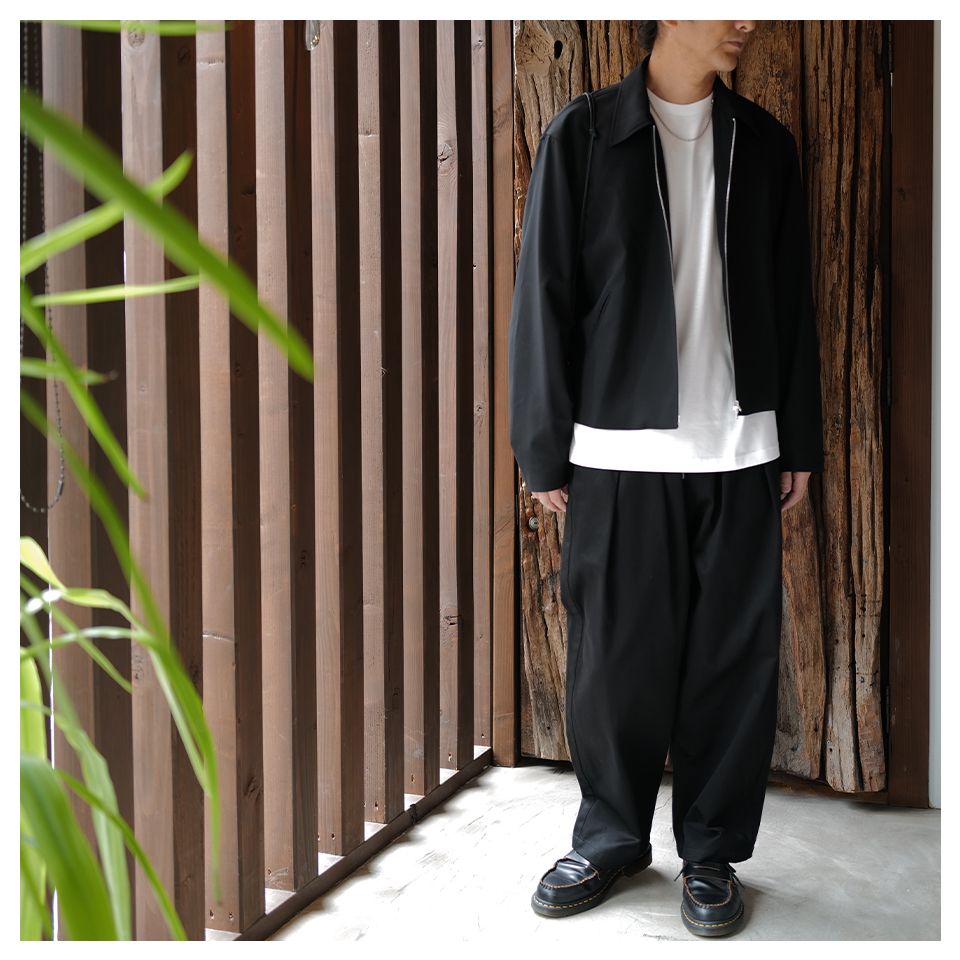 MARTIN MARGIELA★コットンウールトラウザー マルジェラ　パンツ Maison Margiela - コットントラウザーズ Black | River