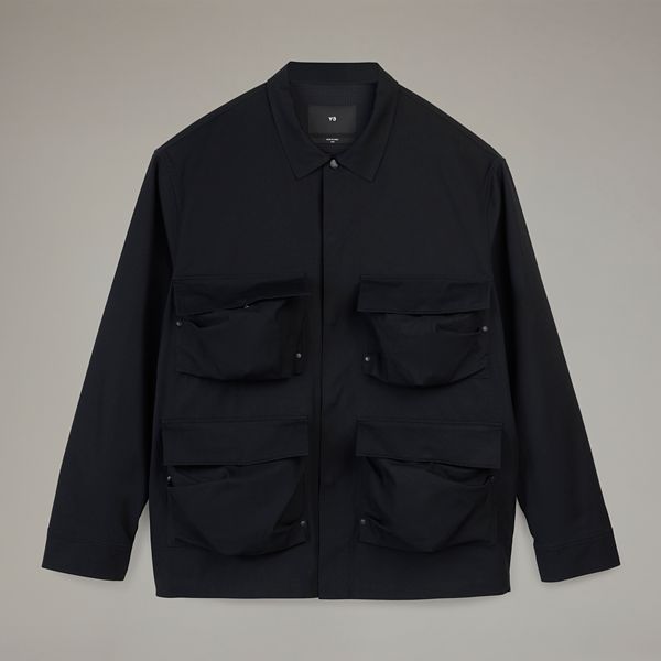 Last1  LS PKT SHIRT  Black
