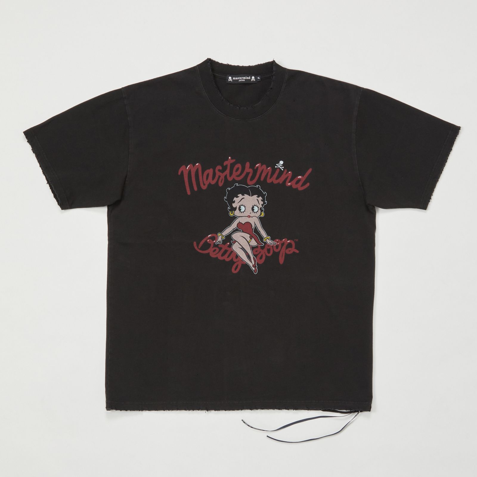 【MASTERMIND WORLD】 xBETTY BOOP S/S TEE ( DAMEGED ) MULTI COLOR <REGULAR FIT>