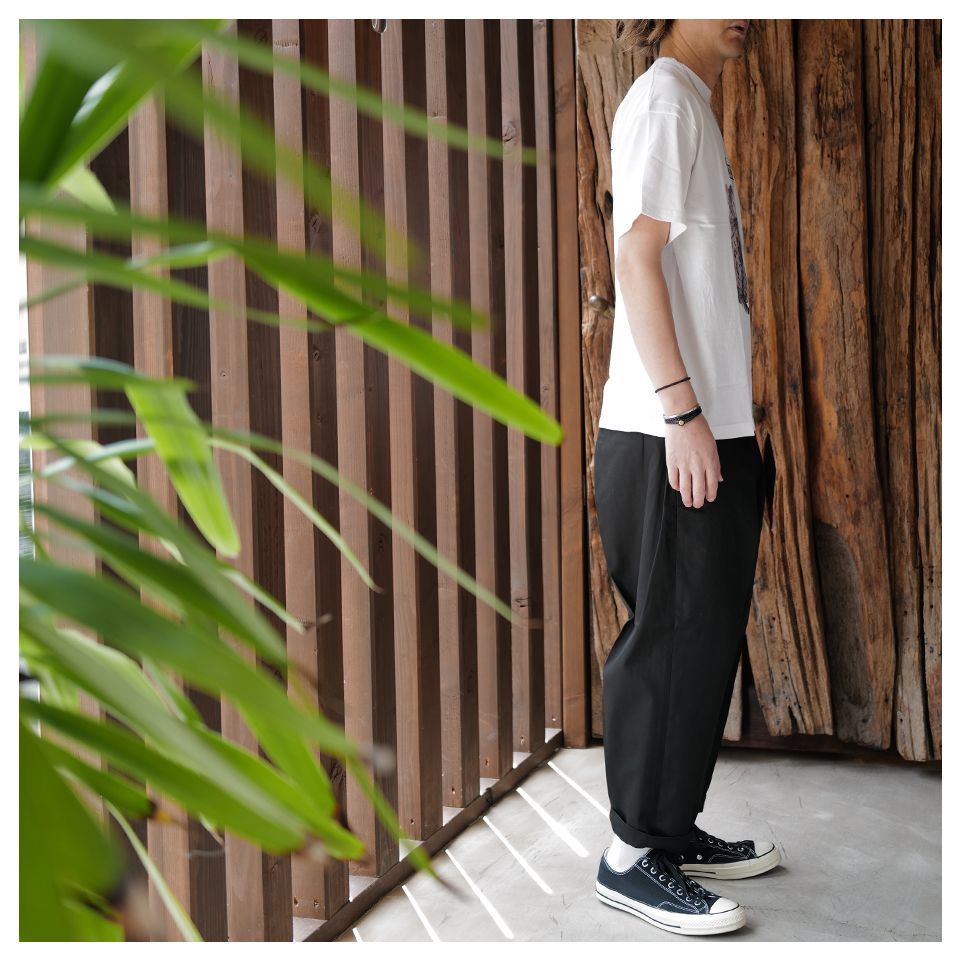 SEQUEL - 【Last1 L】SQ-24SS-PT-05 CHINO PANTS (TYPE-CP) BLACK | River