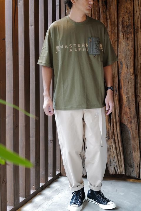 MASTERMIND WORLD x ALPHA INDUSTRIESコラボTシャツ