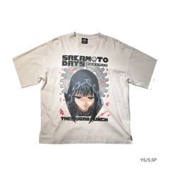 [SAKAMOTODAYS]  S/S T-Shirt (OSARAGI) White