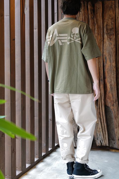 MASTERMIND WORLD x ALPHA INDUSTRIESコラボTシャツ