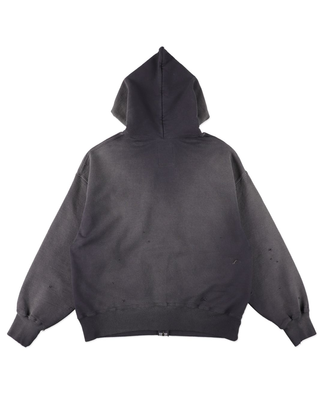 BWU-WZH / WEATHERED ZIP HOODIE - EGGPLANT