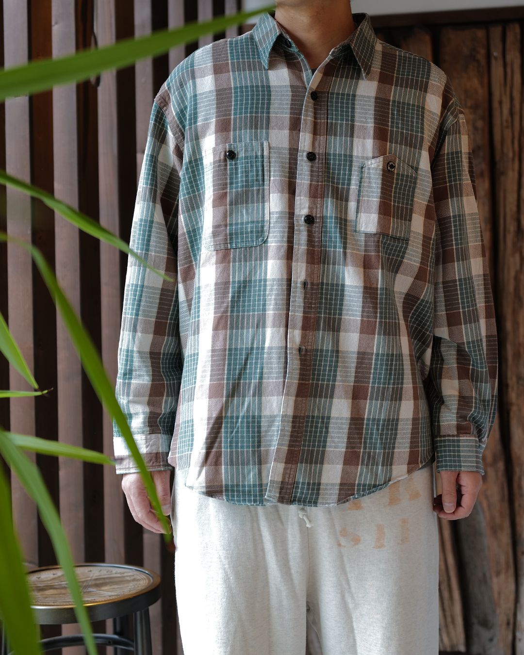 BWU-MPFS / MOUNTAIN POCKET FLANNEL SHIRT