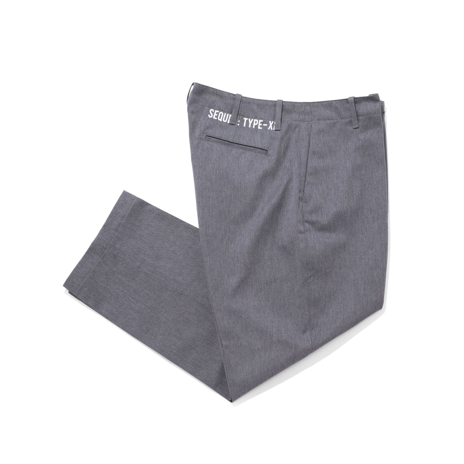 SEQUEL - 【Last1 XL】 SQ-23AW-PT-01 CHINO PANTS (TYPE-XF) GRAY | River