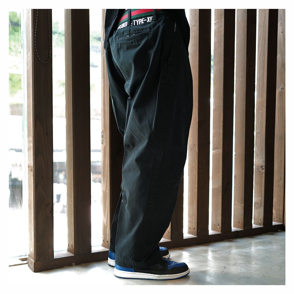 SEQUEL - SQ-23SS-PT-03 CHINO PANTS (TYPE-XF) BLACK | River