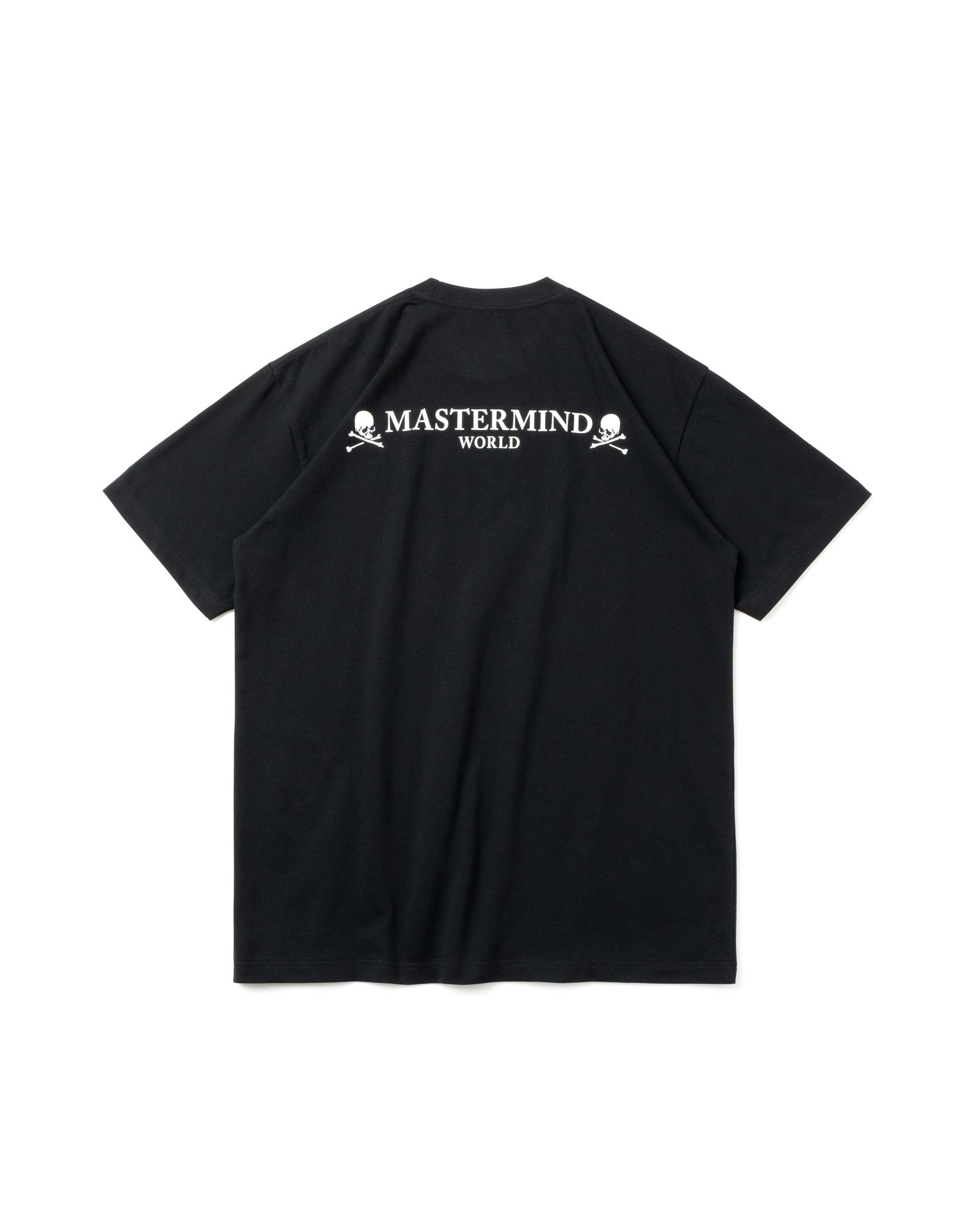 【MASTERMIND WORLD】 xNEW ERA SS TEE MMW SKULL LOGO BLK WHT
