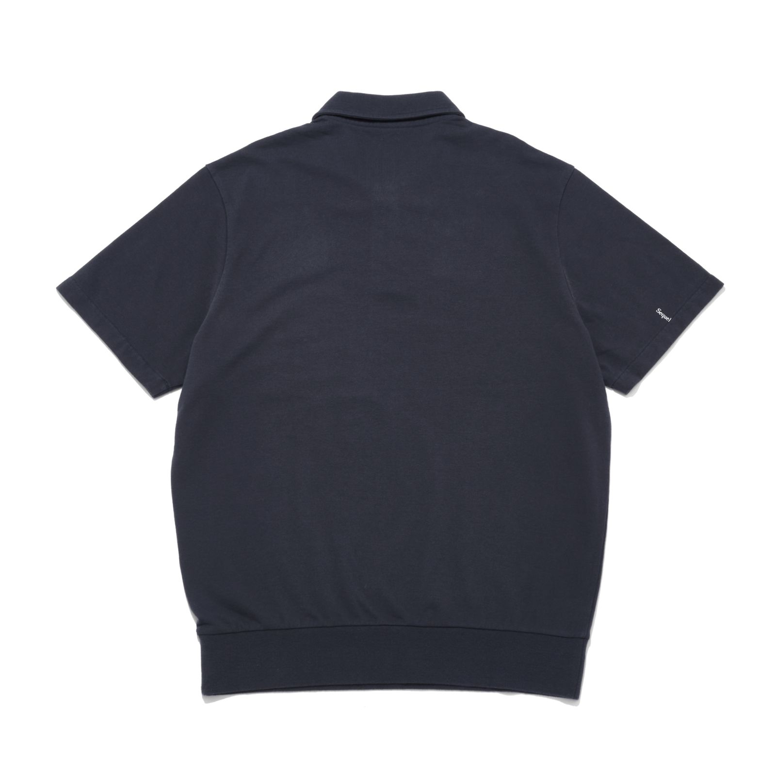 SWEAT POLO SHIRT [DARK GRAY]
