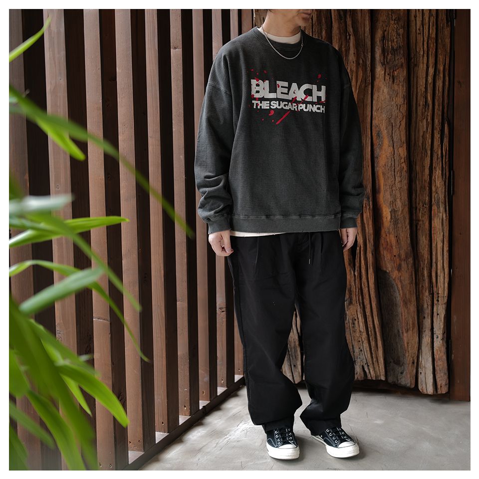 TBLM24AM005 Sweat (GENRYUSAI)  Black