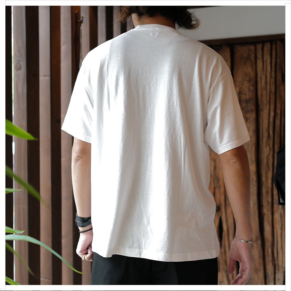 【Last1 L】SQ-24AW-ST-01 T-SHIRT  WHITE x PINK