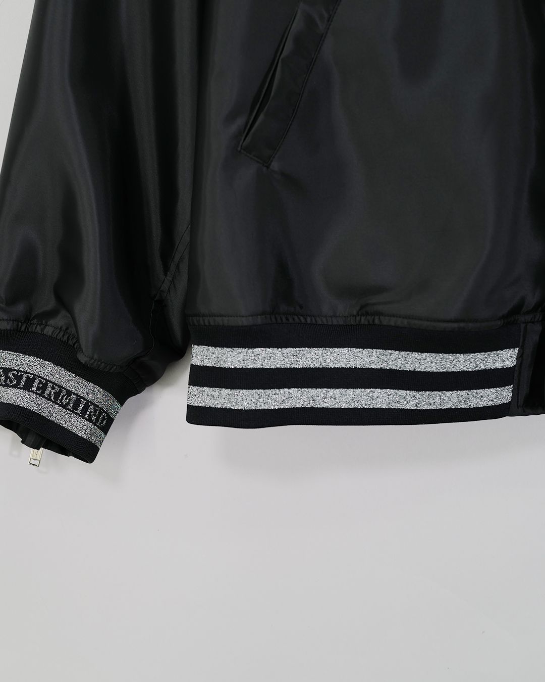 【mastermind JAPAN】 VERSITY JACKET  Black