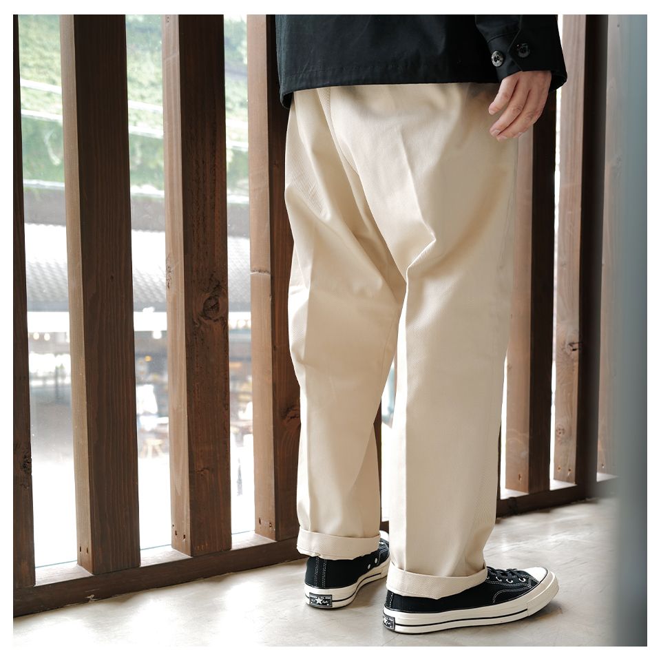 SEQUEL - 【Last1 XL】 SQ-23AW-PT-01 CHINO PANTS (TYPE-XF) GRAY | River