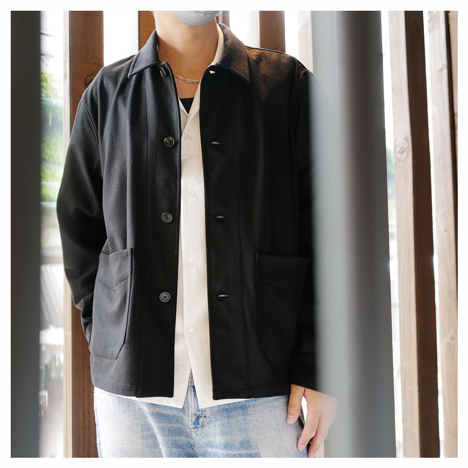 OUR LEGACY - ARCHIVE BOX JACKET Black | River