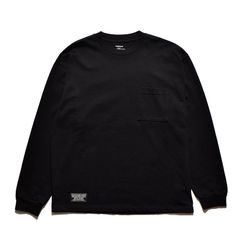 Heavy weight Loose Fit L/S T-SH Black