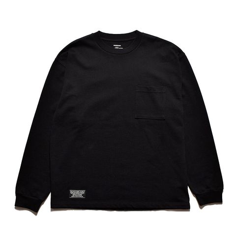 Heavy weight Loose Fit L/S T-SH Black