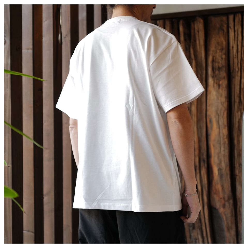 【LAST1 M】 GX-A25-ST-11   T-SHIRT   WHITE