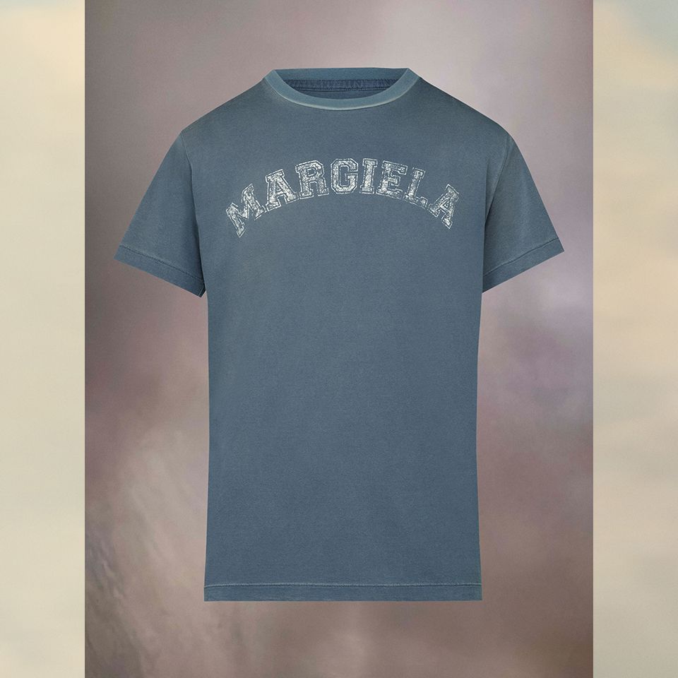 【新品未使用】 Maison Margiela メゾンマルジェラ Tシャツ ロゴ コットン ジャージー S51GC0519S20079 【Mサイズ/LILAC】