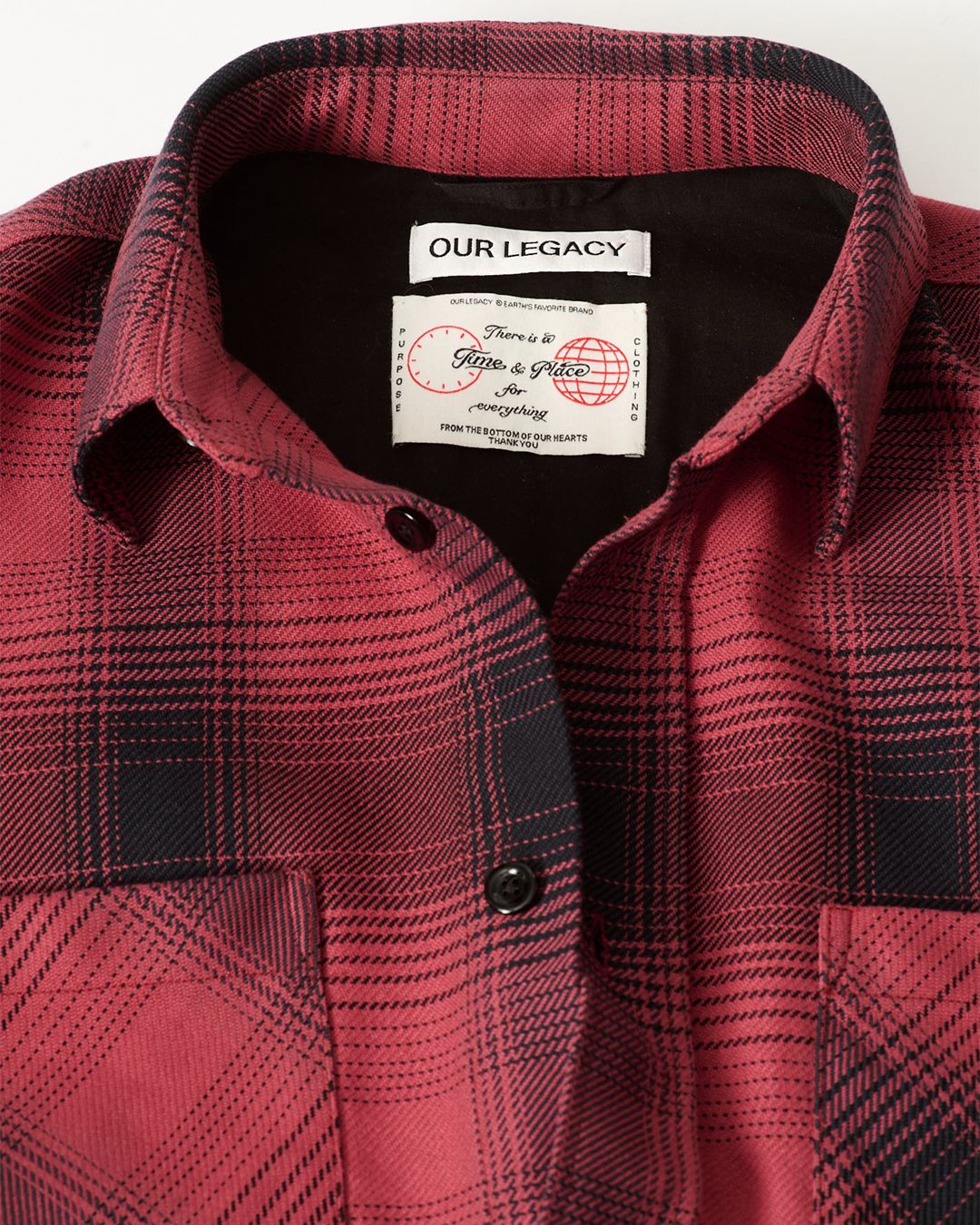 WHOPPIN SHIRT  Bison Check Ranch Cotton