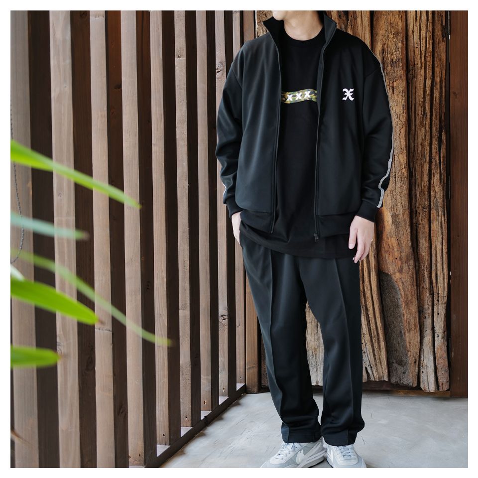 GOD SELECTION XXX - GX-S24-PT-01 TRACK PANTS BLACK | River