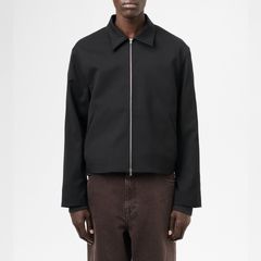 MINI JACKET  Black Worsted Wool