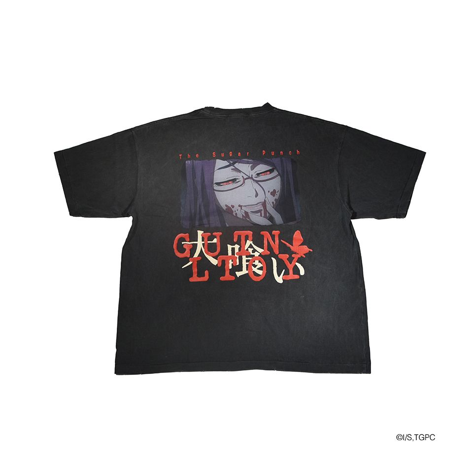 しゅっちゃ THE SUGAR PUNCH - 東京喰種 S/S T-Shirt (JUZO) Black | River
