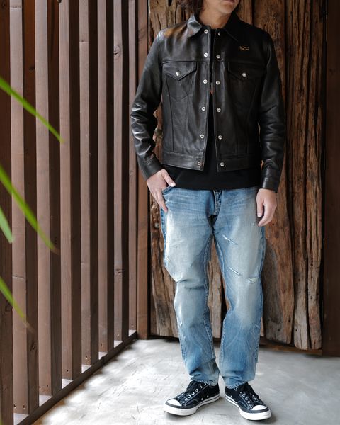 Lewis Leathers -Western Jacket -ウェスタン ジャケット- 【Tight-Fit】-