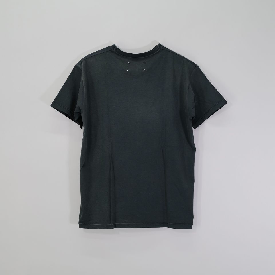 工場直売 - Margiela Maison ロゴ River | Tシャツ ジャージー コットン Tシャツ(半袖/袖なし)