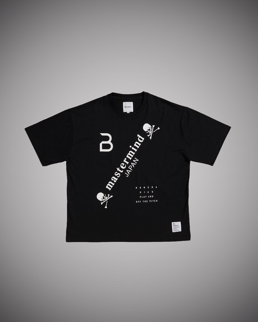 【mastermindJAPAN】 xBONERA  SHORT SLEEVE T-SHIRT BLACK