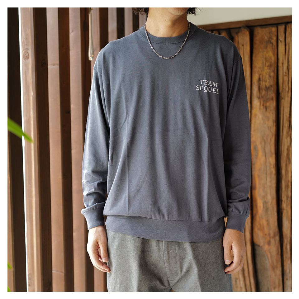 KNIT CREW NECK Gray