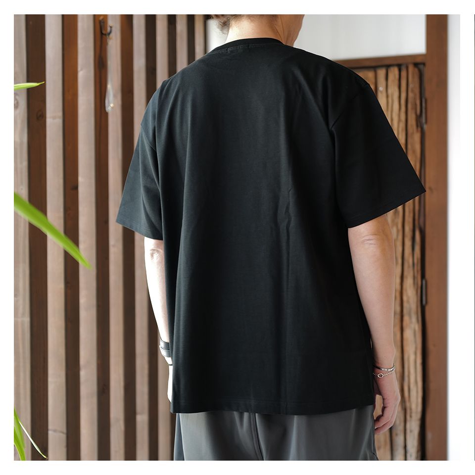 GX-S25-ST-06   T-SHIRT   BLACK