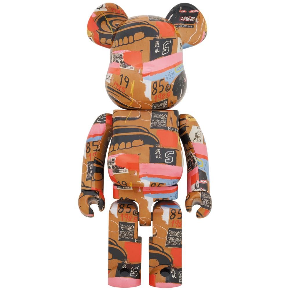 MEDICOM TOY - BE@RBRICK Andy Warhol × JEAN-MICHEL BASQUIAT #2 1000% | River