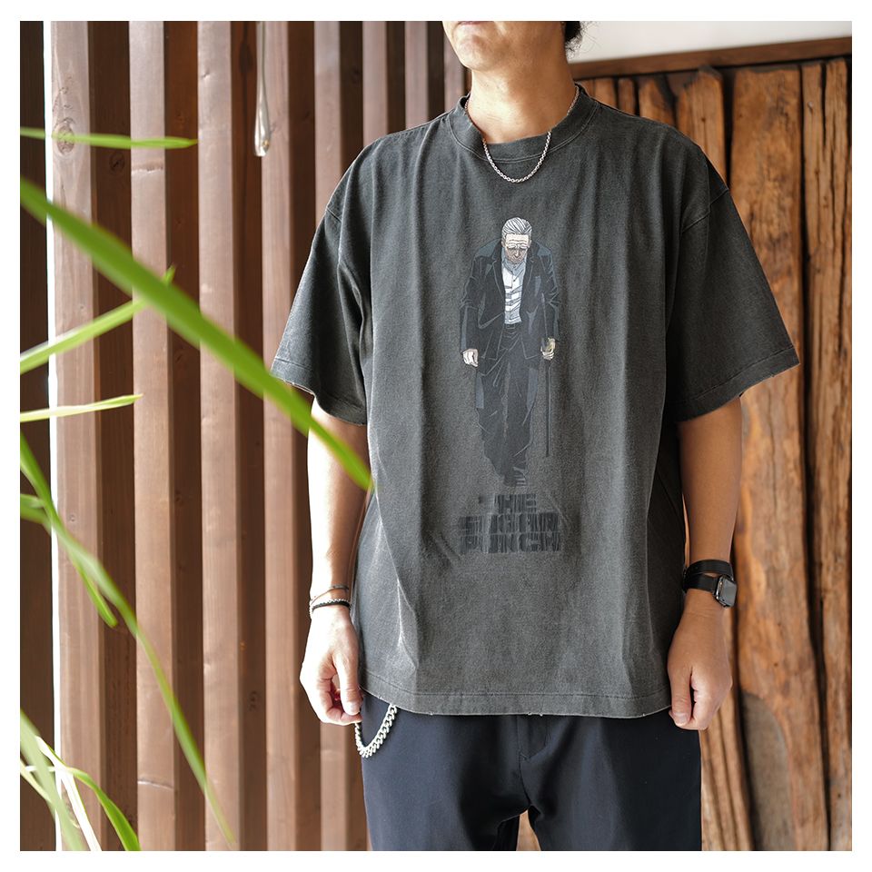 [SAKAMOTODAYS]  S/S T-Shirt (TAKAMURA) Black