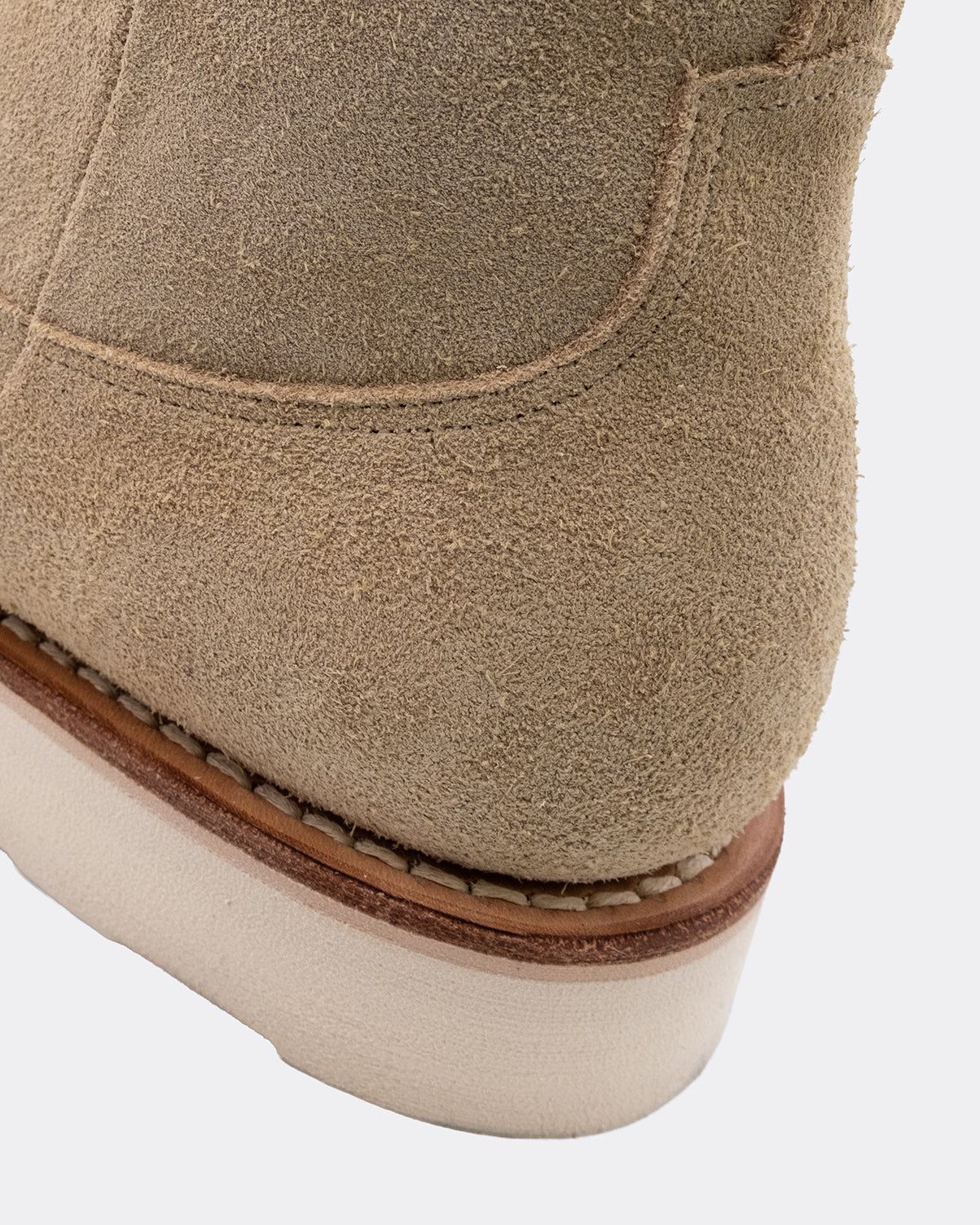 Suede Leather Side Zipper Boots