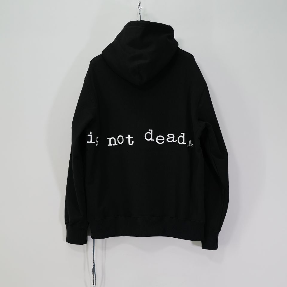 Last1 XL 【mastermindJAPAN】 NOT DEAD HOODIE  BLACK