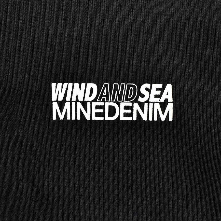 【Last1 M】WDS × MINEDENIM Photo Hoodie Black