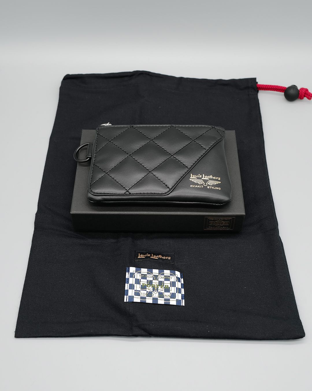 Lewis Leathers x PORTER  MULTI POUCH  (商品代金に送料880円含む）