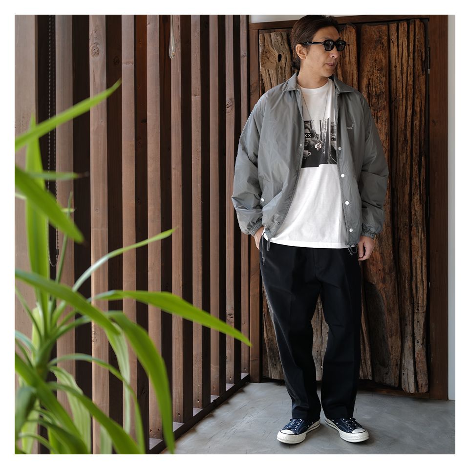 SEQUEL - SQ-24AW-JK-11 COACH JACKET GRAY | River