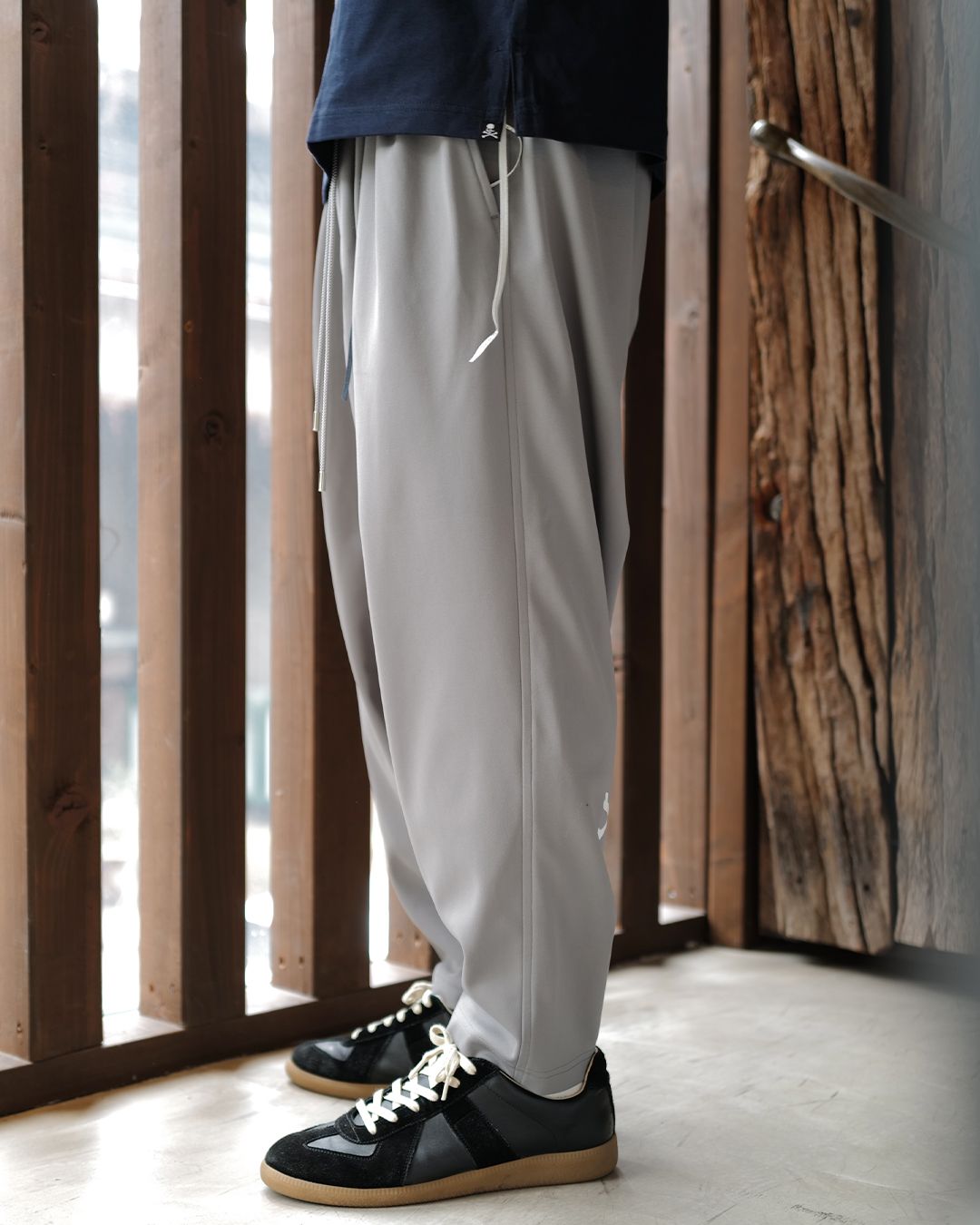 【mastermindJAPAN】 WIDE JERSEY TROUSERS  Gray