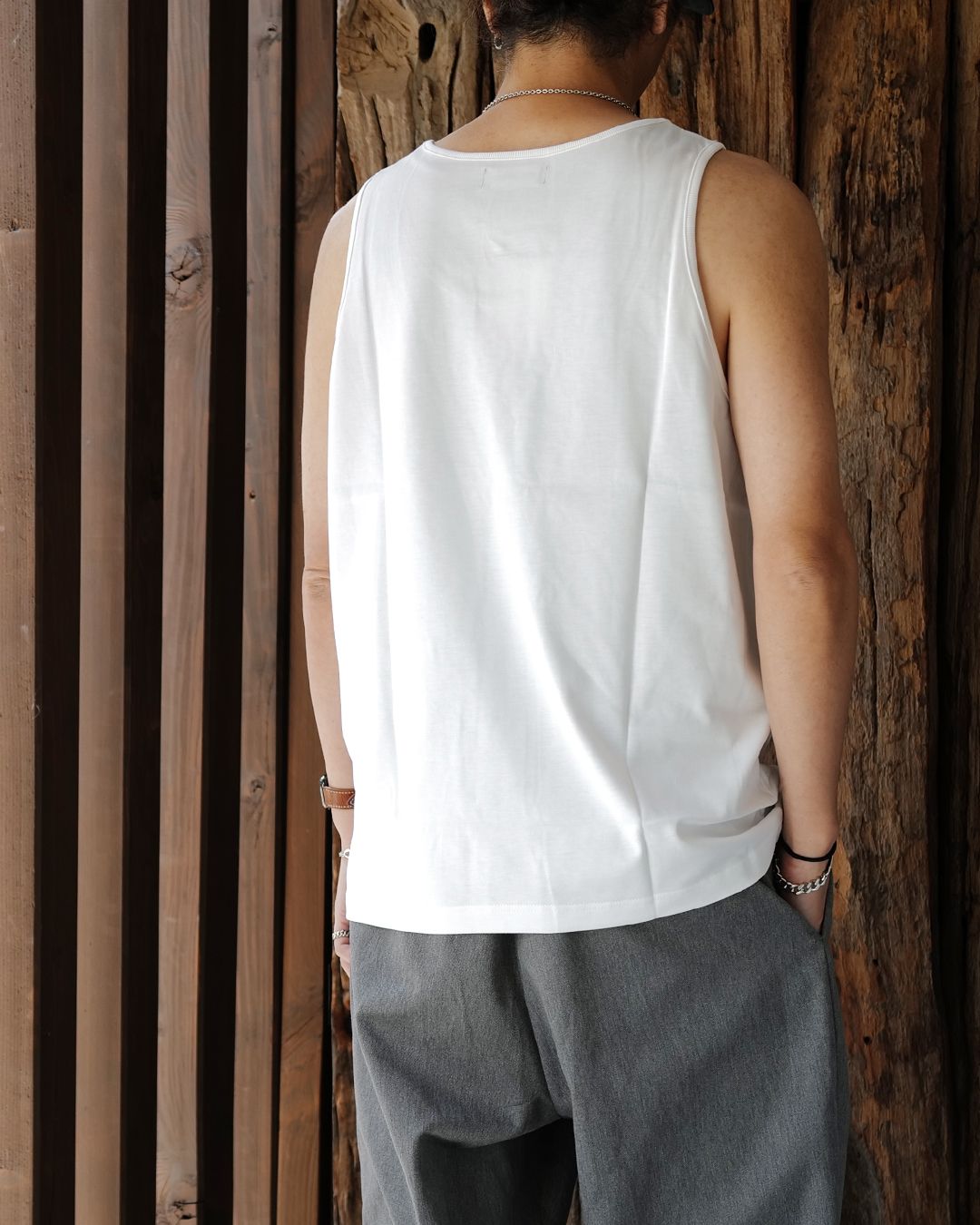 GX-S26-CS-06  TANK TOP   [WHITE]