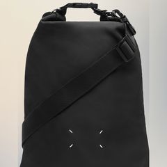 「High tech」ロールアップ バックパック / Black