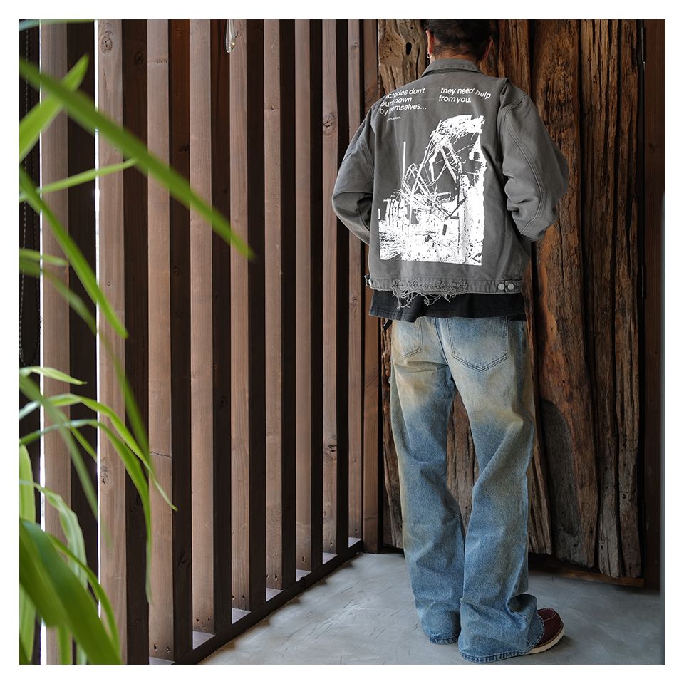【Last1 L】 FACTORY, work jacket