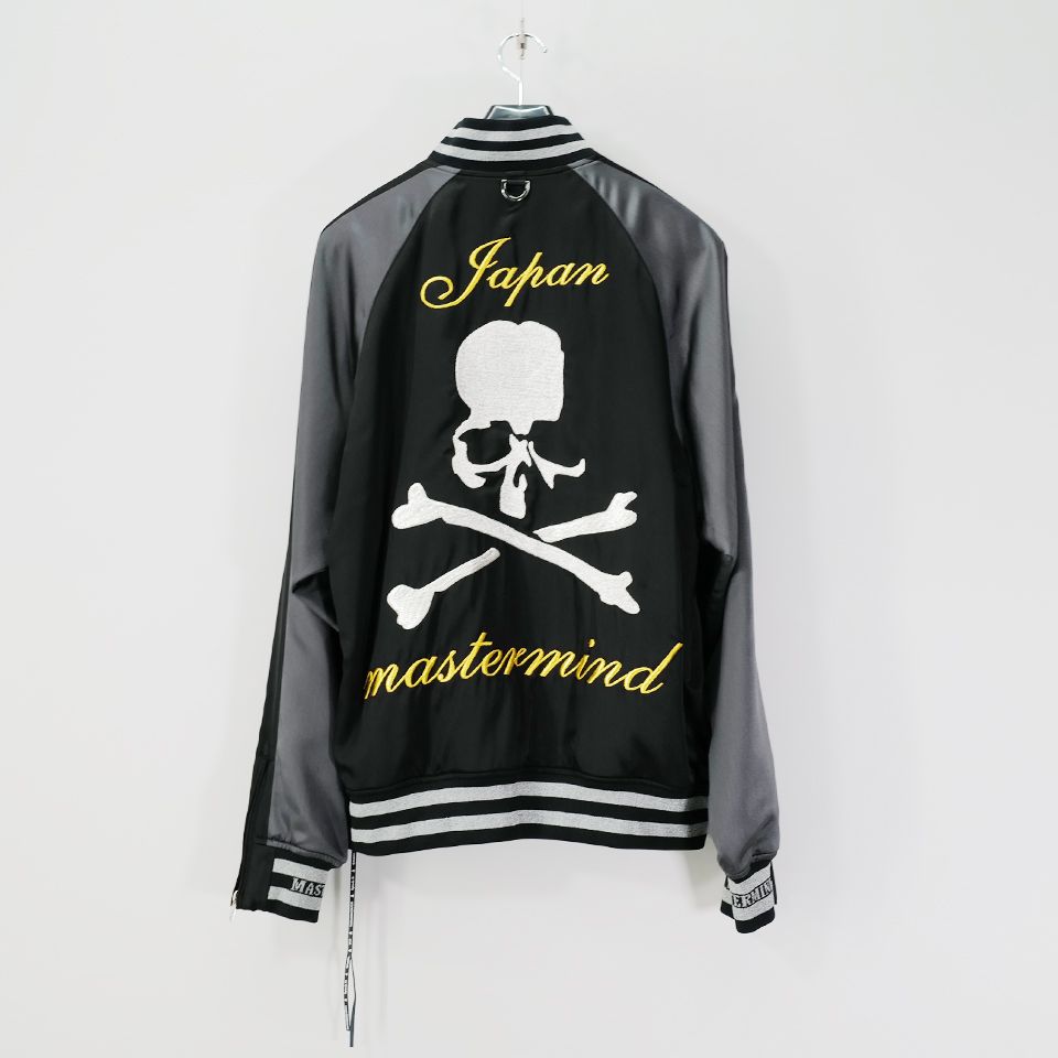 mastermind JAPAN - 【mastermindJAPAN】 SILK BOMBER JACKET BLACK x