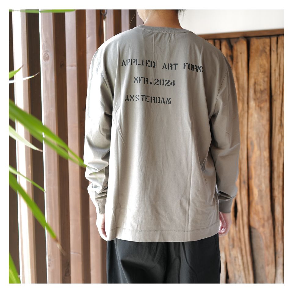 【Last1 SizeS】LM2-1 Long Sleeve T-shirt [SPRAY BACK PRINT]
