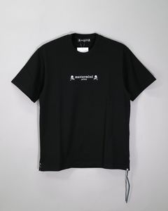 【mastermindJAPAN】 OG EMBROIDERY-ISH SS TEE BLACK